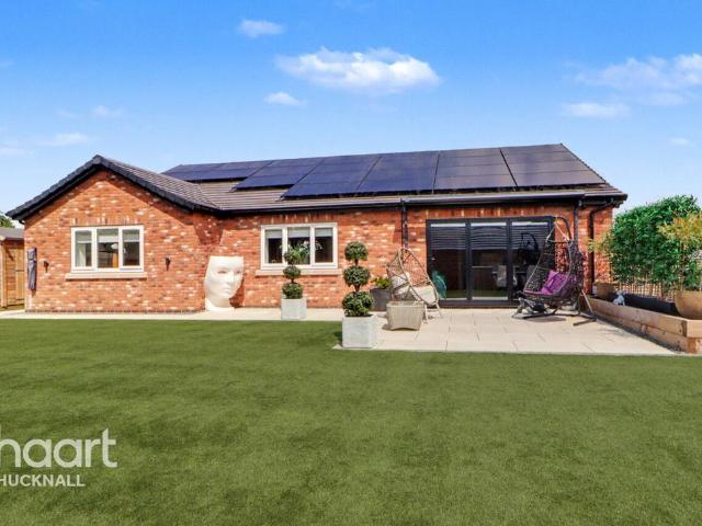 Bungalow for sale in Hucknall, East Midlands