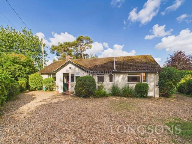 Bungalow for sale in East Tuddenham, Norfolk