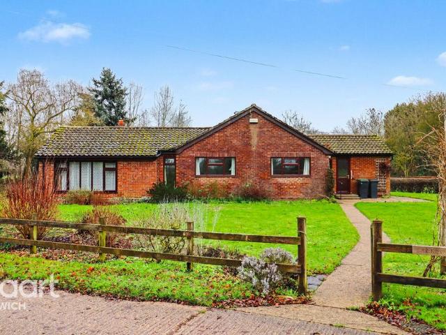 Bungalow for sale in Brockford Street, Mid Suffolk