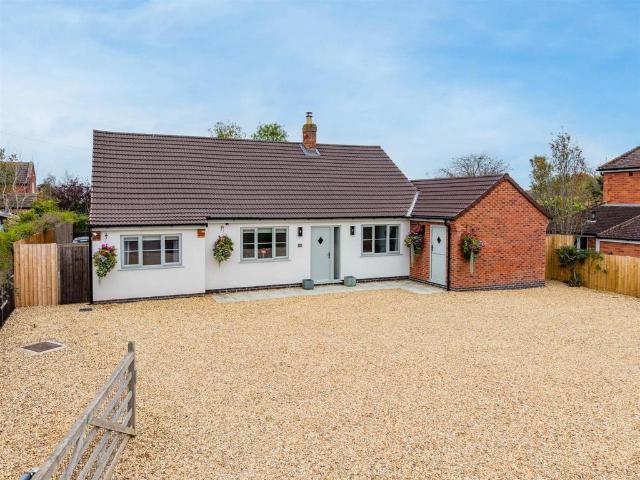Bungalow for sale in Brentingby, Leicestershire