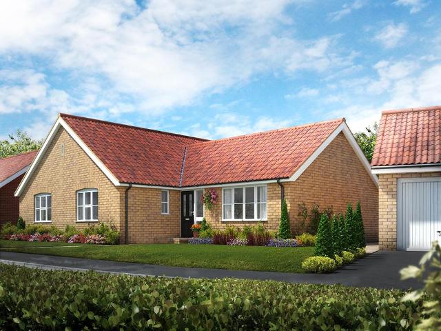 Bungalow for sale in East Tuddenham, Norfolk