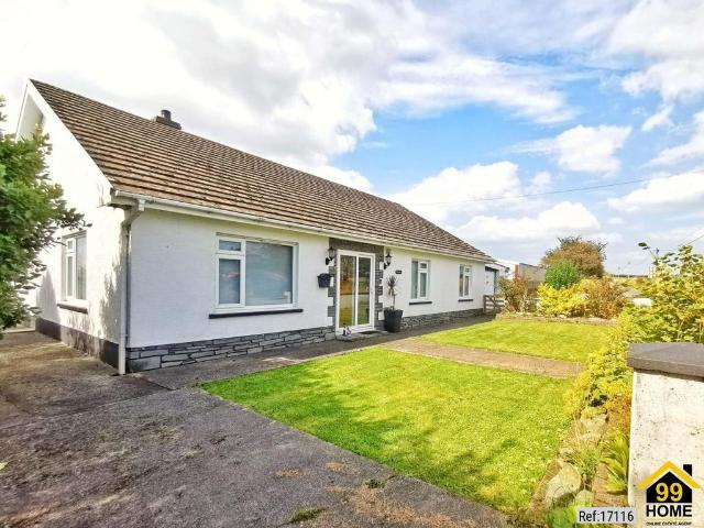 Bungalow for sale in Llanwinio, Blaenwaun