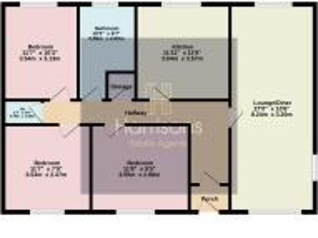 Bungalow for sale in Bare, Lancashire