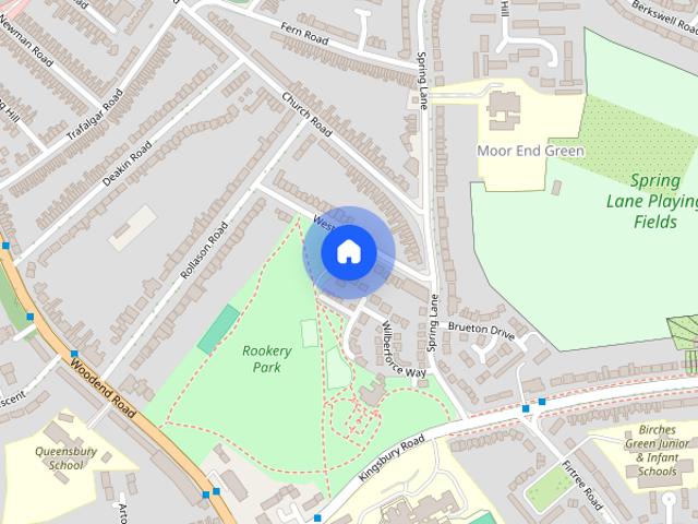 House for rent in Moor End Green, Gravelly Hill