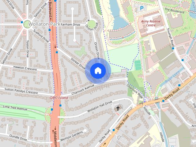 House for rent in Wollaton Park, Haddon