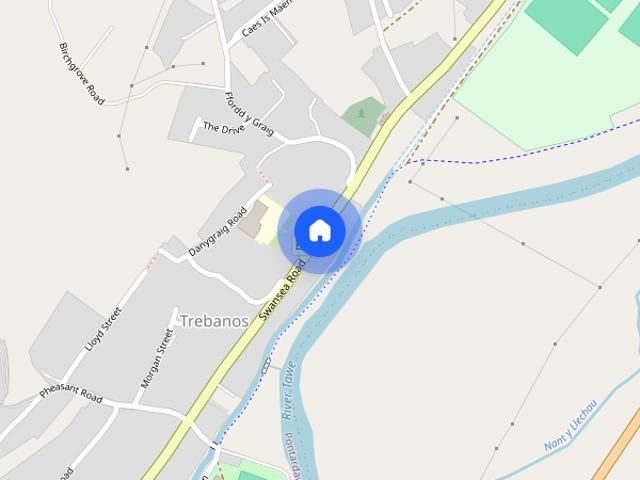 House for rent in Pontardawe, Trebanos