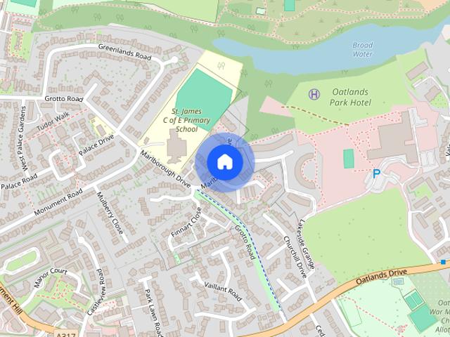 House for rent in Weybridge, Elmbridge