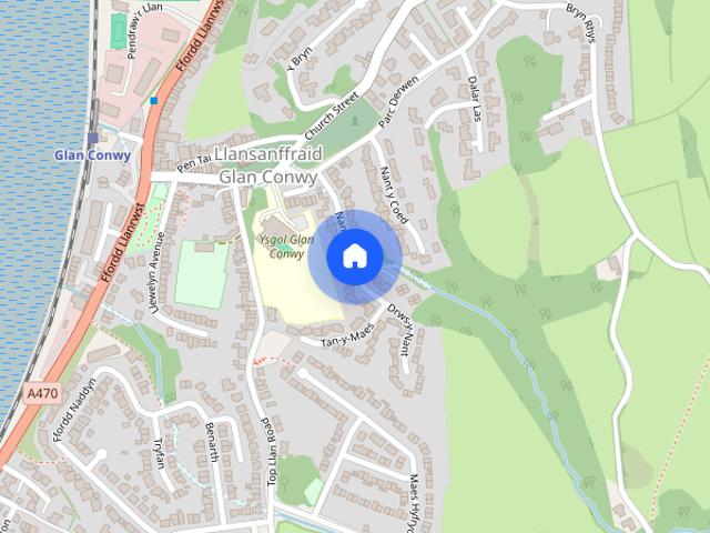 House for rent in Llansanffraid Glan Conwy, Wales