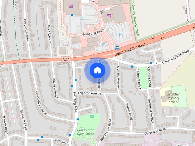 House for rent in Worthing, West Sussex