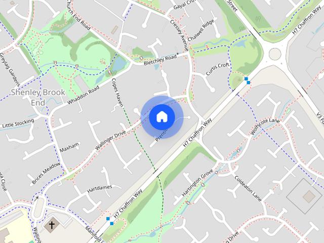 House for rent in Shenley Brook End, Milton Keynes
