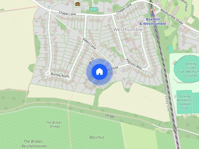 House for rent in Pachesham Park, Surrey