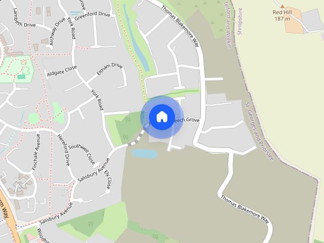 House for rent in St. Georges and Priorslee, Telford