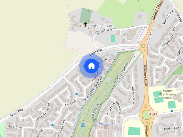 House for rent in Saxon Fields, Barton Stacey
