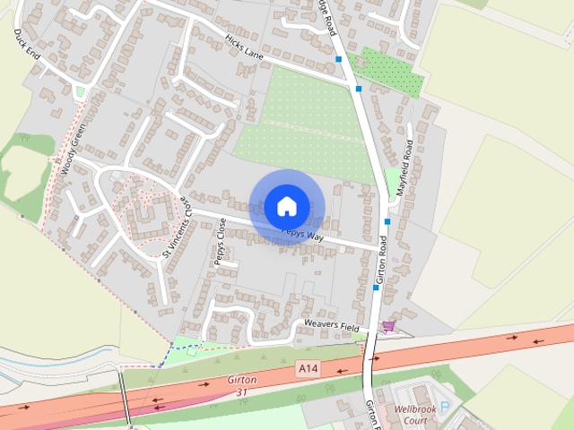 House for rent in Arrington, Cambridgeshire