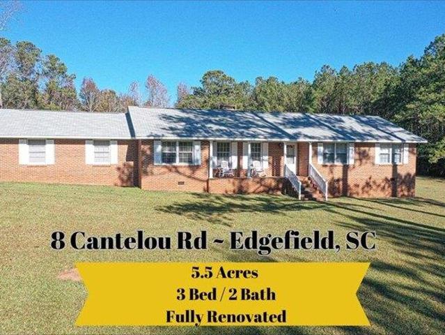 House for sale in Edgefield, South Carolina