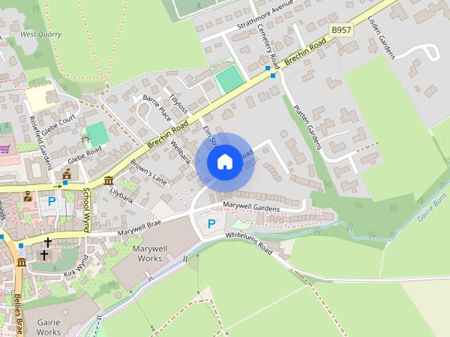 Townhouse for rent in Kirriemuir, Scotland