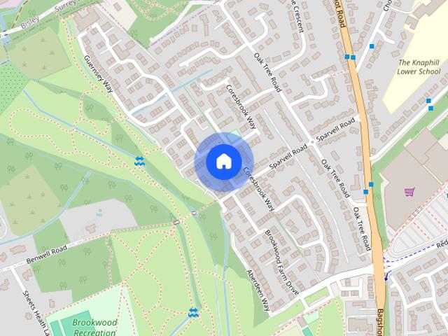 House for rent in Brookwood, Woking