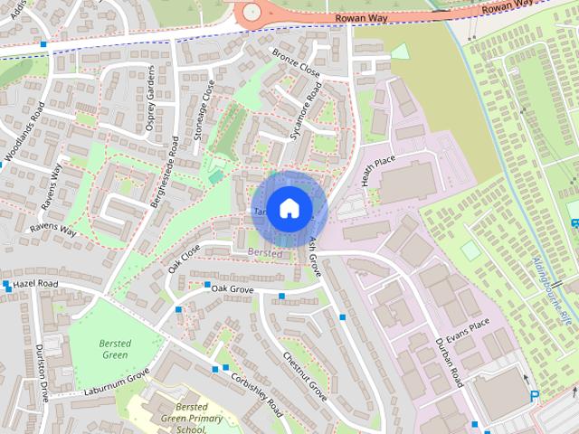 House for rent in Bersted, Clapham