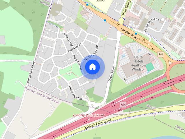 Townhouse for rent in Slough