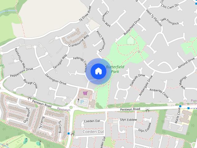 House for rent in Pontprennau, Falcon Lodge