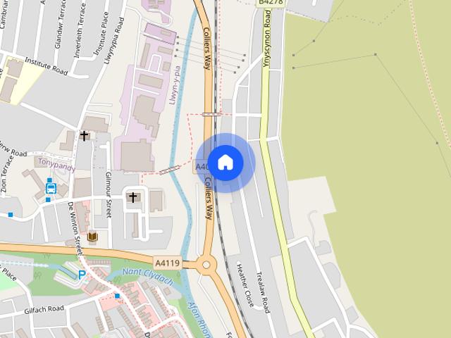 House for rent in Penygraig, Wales