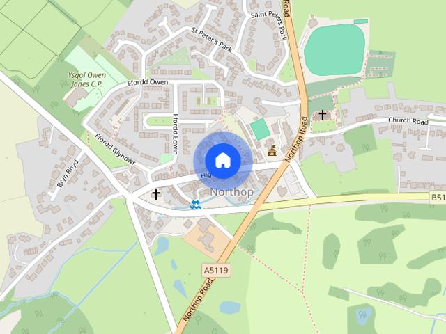 House for rent in Northop, Wales