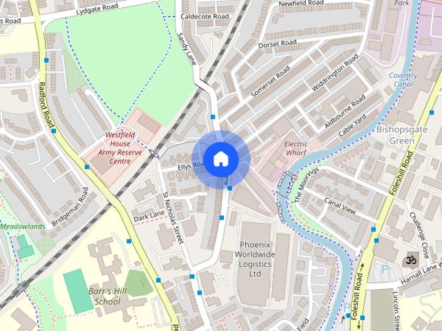 House for rent in Radford, West Midlands