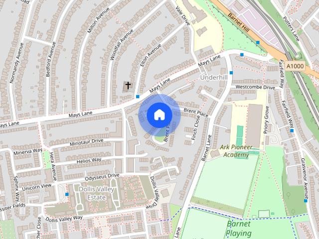 House for rent in London Borough of Barnet, Greater London