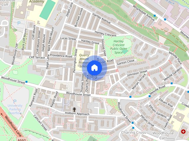 House for rent in Woodhouse, West Yorkshire