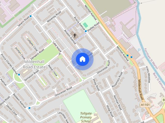 House for rent in Mildenhall Road Estate, West Suffolk