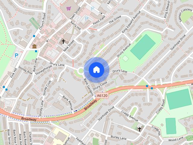 Townhouse for rent in Farsley, West Yorkshire