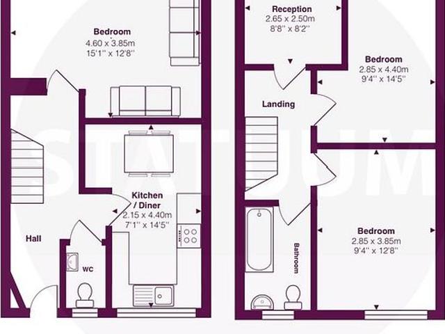 Apartment for rent in Limehouse, Greater London