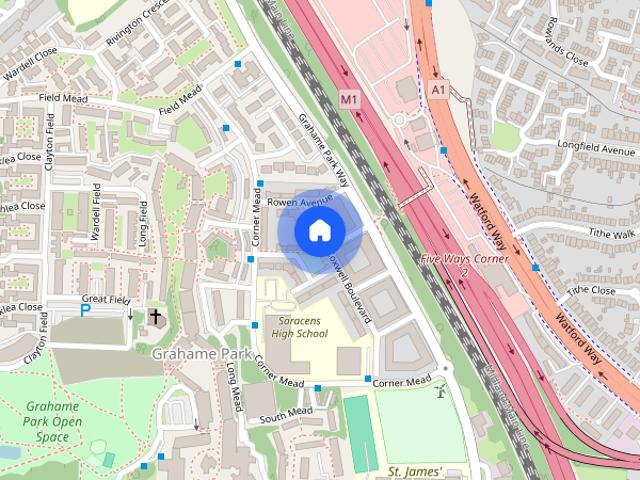 House for rent in Grahame Park, Greater London