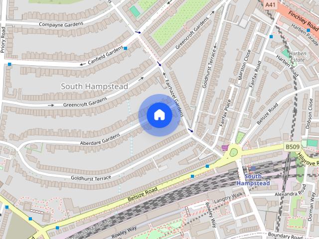 Apartment for rent in South Hampstead, Greater London