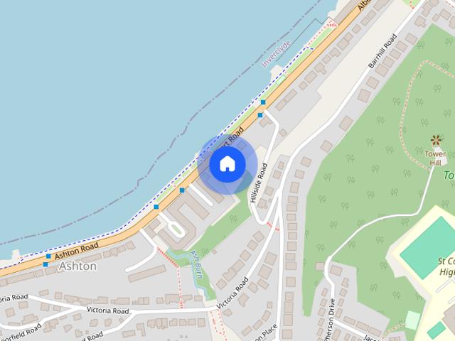 Apartment for rent in Ashton, Gourock
