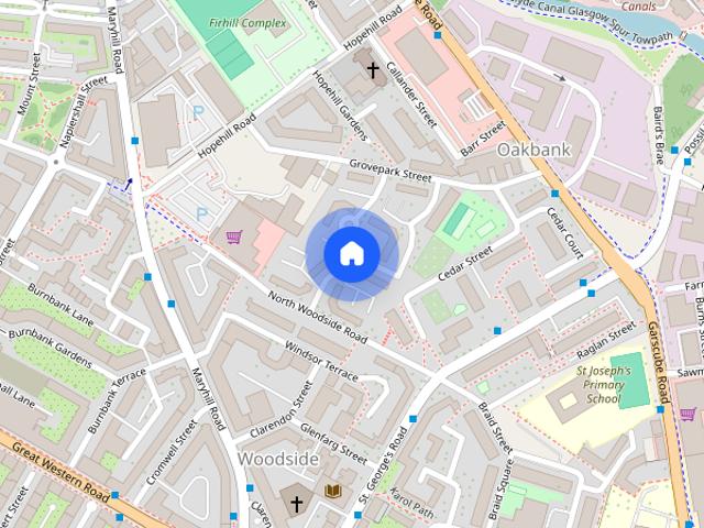 Apartment for rent in Woodside, Firhill