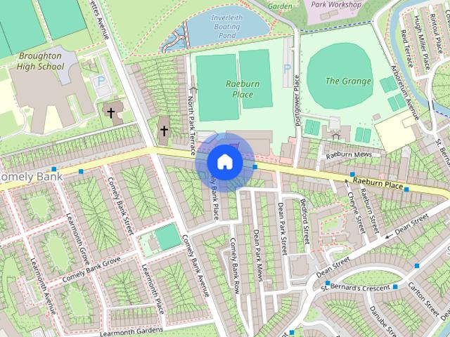 Apartment for rent in Stockbridge, Scotland