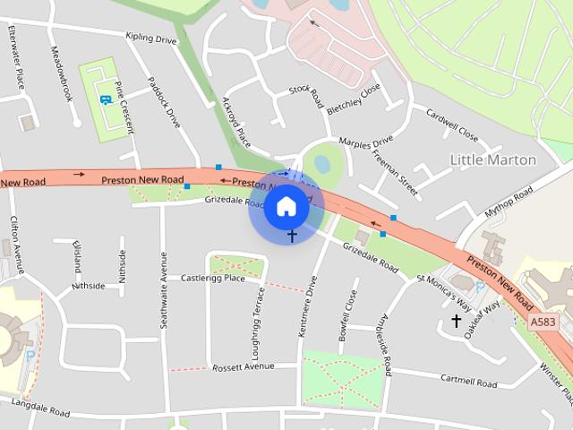 Apartment for rent in Mereside, Blackpool
