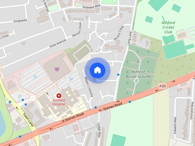 Apartment for rent in West Bedfont, Spelthorne