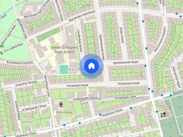 Apartment for rent in Marchmont, Scotland