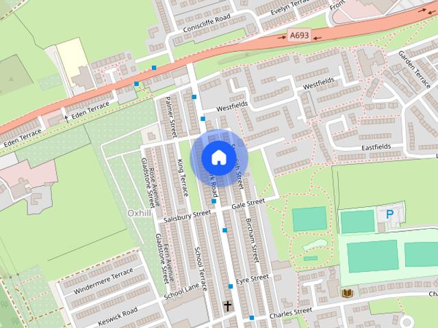Apartment for rent in Quaking Houses, Stanley