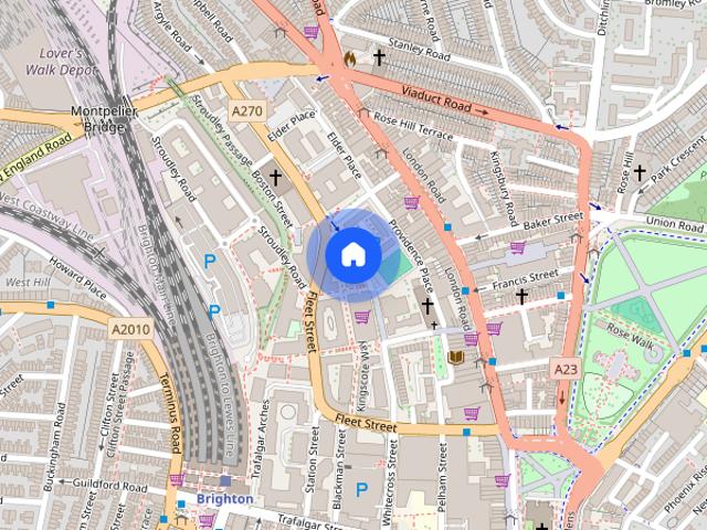 Apartment for rent in Round Hill, Brighton & Hove