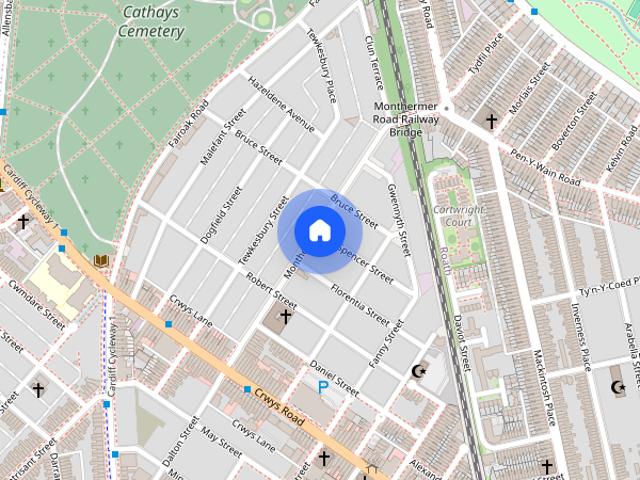 Apartment for rent in Maindy, Cardiff