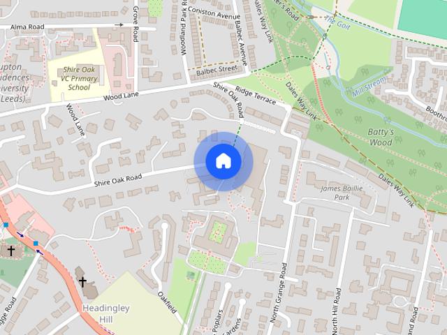 Apartment for rent in Headingley Hill, Headingley