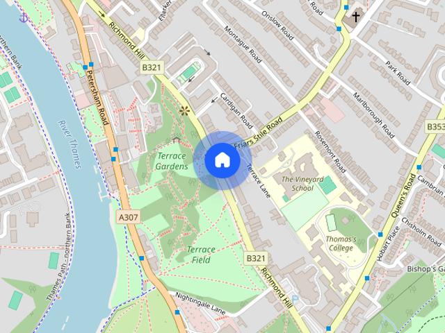 Apartment for rent in Petersham, Greater London