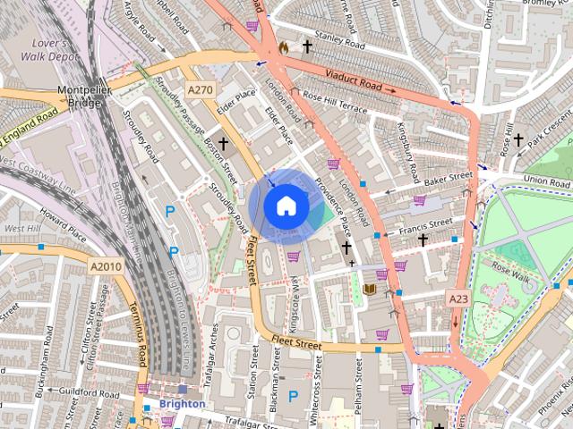 Apartment for rent in Round Hill, Brighton & Hove