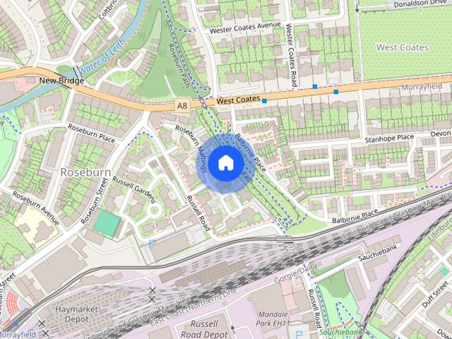 Apartment for rent in Murrayfield, Scotland