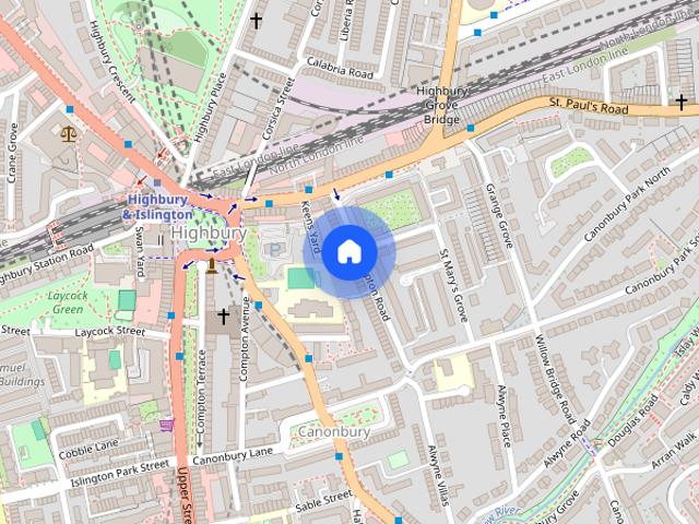 Apartment for rent in Highbury, Greater London
