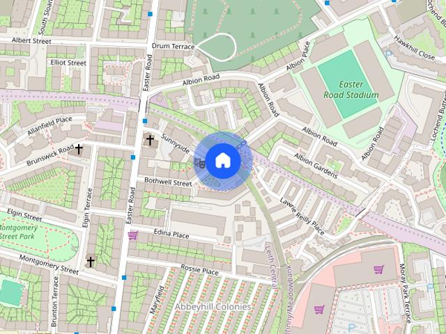 Apartment for rent in Hillside, Leith
