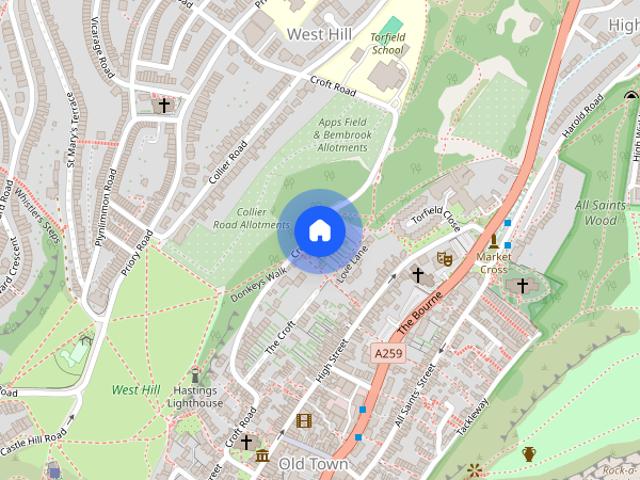 Apartment for rent in West Hill, Guestling Green
